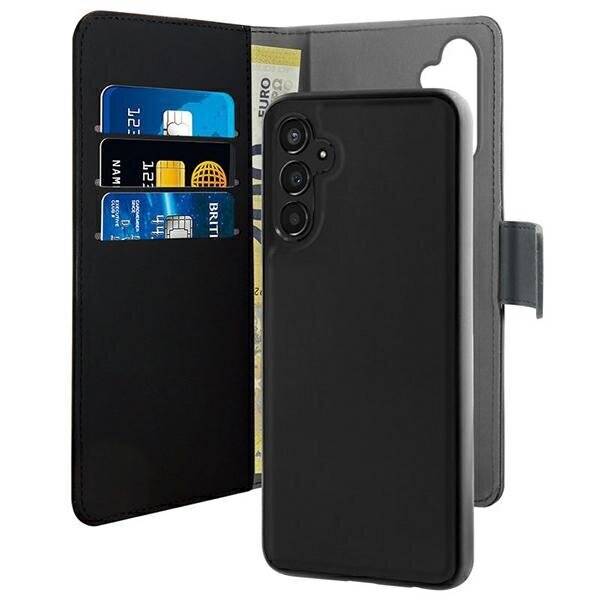 Telefona vāciņš, Puro Wallet Detachable Sam A54 5G A546 2w1 czarne|black PUSGA54BOOKC3BLK cena un informācija | Telefonu vāciņi, maciņi | 220.lv