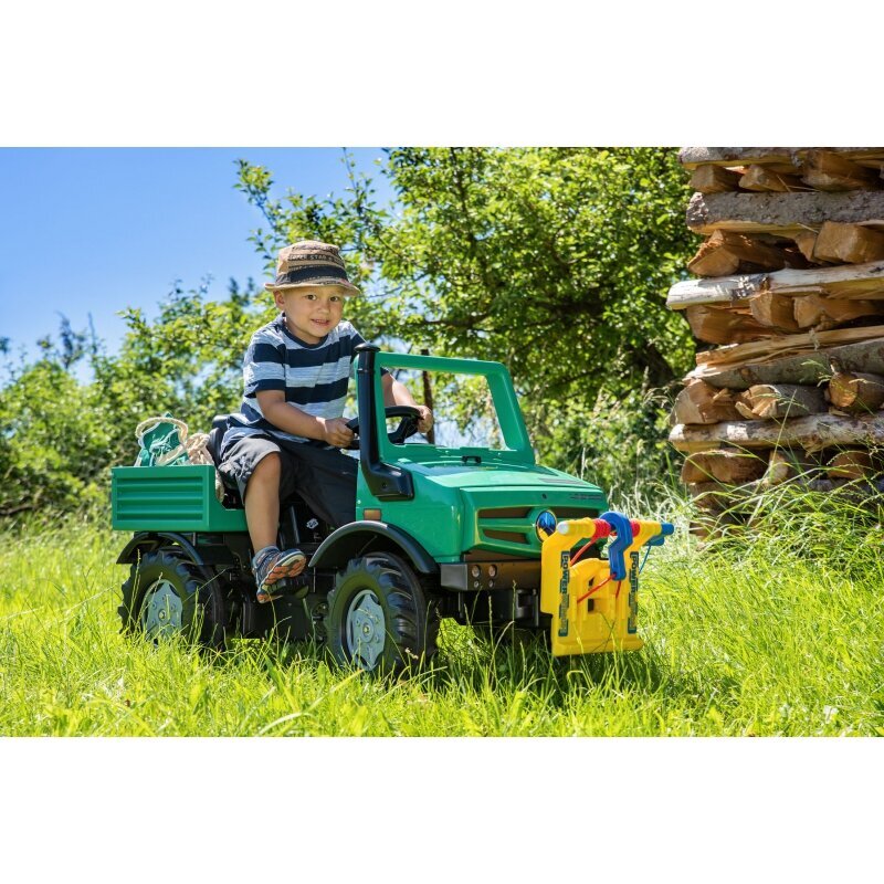 Rolly Toys Truck Pedal Car Unimog Mercedes-Benz vinča цена и информация | Rotaļlietas zēniem | 220.lv