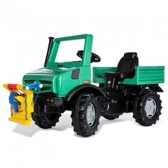 Rolly Toys Truck Pedal Car Unimog Mercedes-Benz Лебедка цена и информация | Конструктор автомобилей игрушки для мальчиков | 220.lv