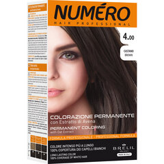 Profesionāla matu krāsa ar auzu ekstraktu Numero Pernament Coloring, 7.10 Ash Blonde, 140 ml cena un informācija | Matu krāsas | 220.lv