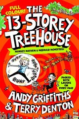 13-Storey Treehouse: Colour Edition цена и информация | Книги для подростков  | 220.lv