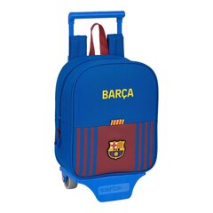 Школьный рюкзак с колесиками F.C. Barcelona M280 Тёмно Бордовый Тёмно Синий цена и информация | Школьные рюкзаки, спортивные сумки | 220.lv