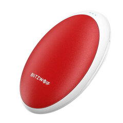 Portable hand warmer, Powerbank 5200mAh Blitzwolf BW-P15 (red) cena un informācija | PowerBank Mobilie telefoni, planšetdatori, Foto | 220.lv