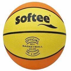 Basketbola bumba Softee 1311 7, dzeltens cena un informācija | Basketbola bumbas | 220.lv