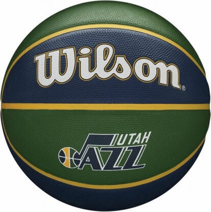 Wilson Basketbola bumba Wilson NBA Team Tribute Utah Jazz, zila цена и информация | Basketbola bumbas | 220.lv