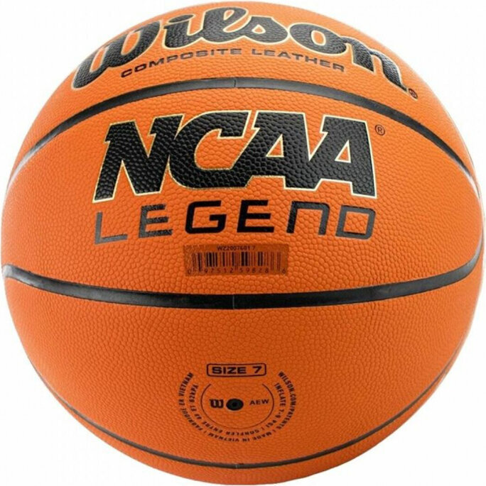 Wilson basketbola bumba Wilson NCAA Legend, oranžs cena un informācija | Basketbola bumbas | 220.lv