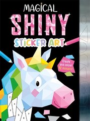 Magical Shiny Sticker Art cena un informācija | Grāmatas mazuļiem | 220.lv