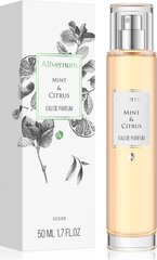 Parfimērijas ūdens Allvernum Mint & Citrus EDP sievietēm, 50 ml cena un informācija | Sieviešu smaržas | 220.lv