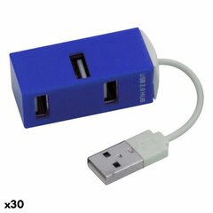 4-Port USB Hub 143385 цена и информация | USB накопители | 220.lv