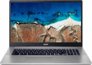 Ноутбук Acer CB317-1H-C3XX 4 GB RAM 17,3" 64 GB eMMC Intel Celeron N4020 Azerty французский цена и информация | Ноутбуки | 220.lv