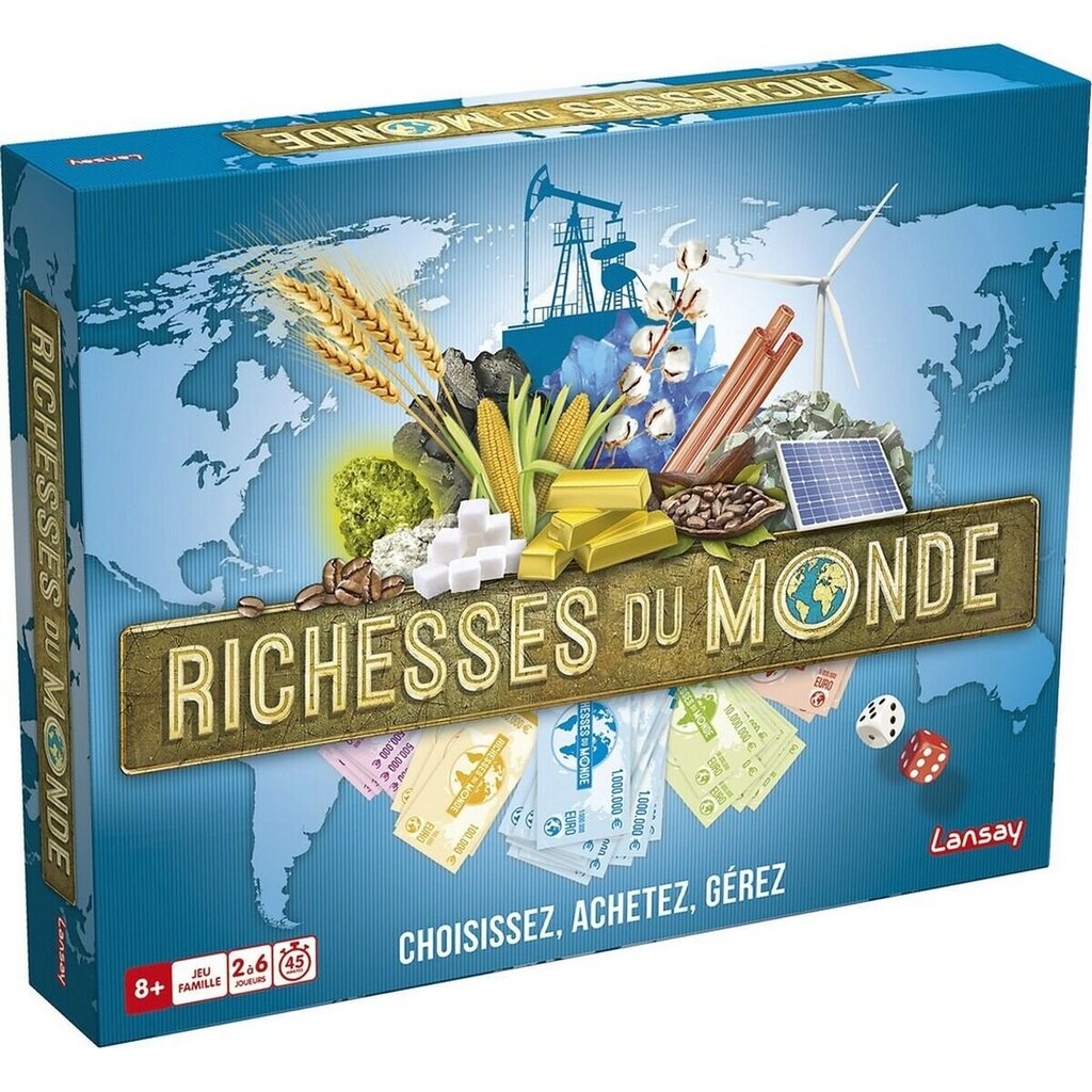 Spēlētāji Lansay Riches Of The World FR цена и информация | Galda spēles | 220.lv