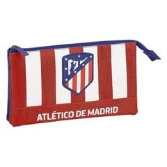 Несессер Atlético Madrid 811845744 Красный (22 x 12 x 3 cm) цена и информация | Пеналы | 220.lv