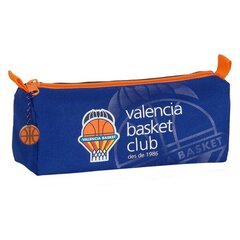 Пенал-рюкзак Valencia Basket Синий Оранжевый цена и информация | Пеналы | 220.lv