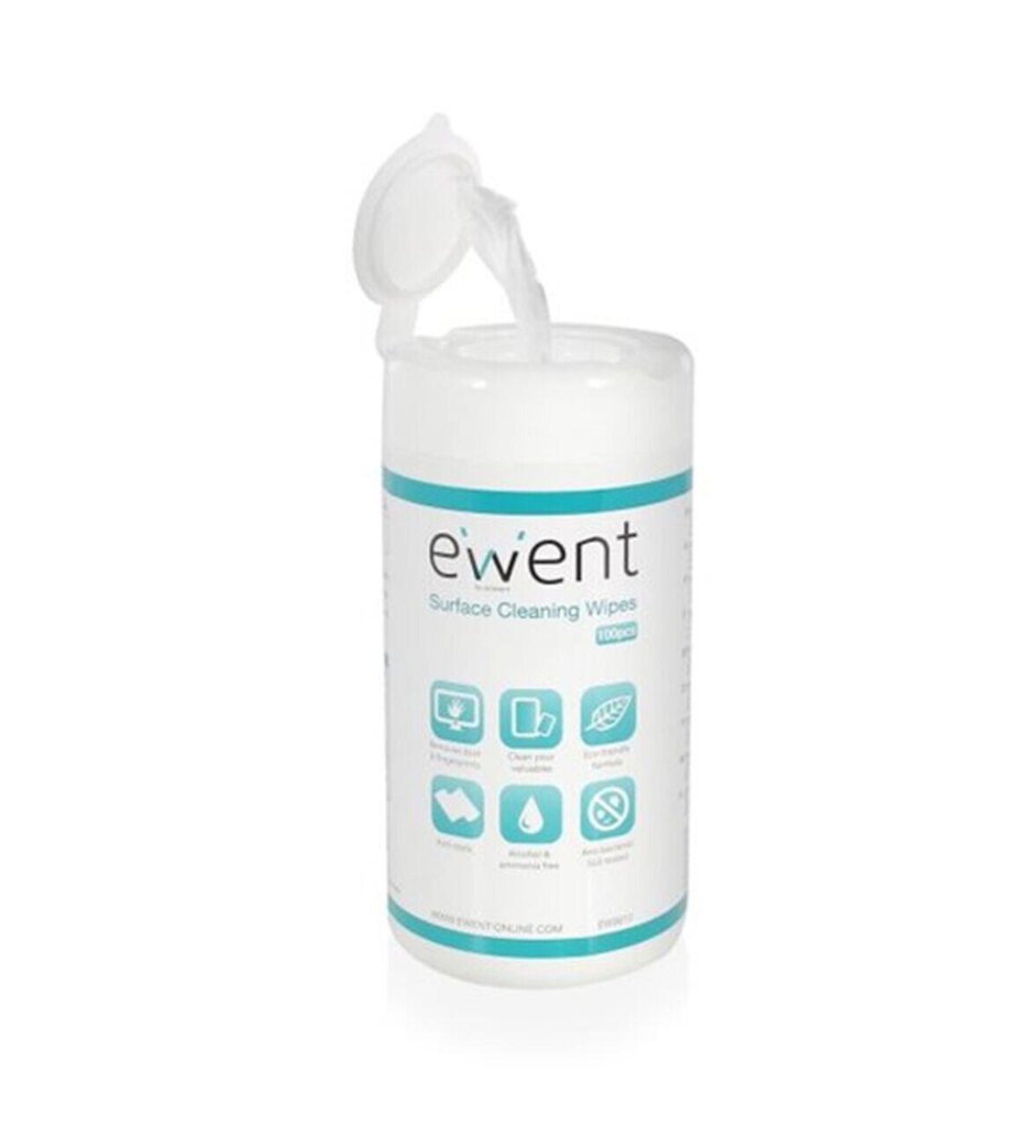 Ekrānu salvetes Ewent EW5612 cena un informācija | Tīrīšanas piederumi | 220.lv