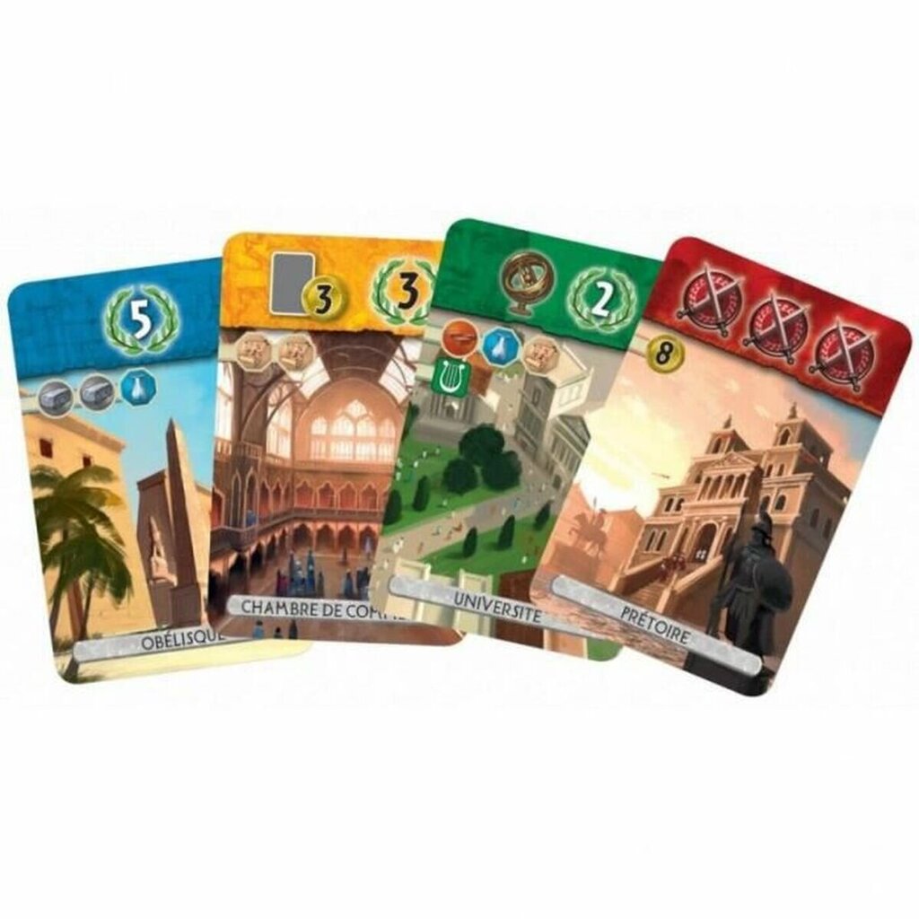 Spēlētāji Asmodee 7Wonders Duel (FR) cena un informācija | Galda spēles | 220.lv