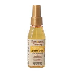 Modelējošs Krēms Creme Of Nature Pure Honey Silicone Free Shine Mist (118 ml) cena un informācija | Matu uzlabošanai | 220.lv