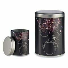 Металлическая Банка Tea Металл (1000 ml) (10,5 x 15 x 10,5 cm) цена и информация | Посуда для хранения еды | 220.lv