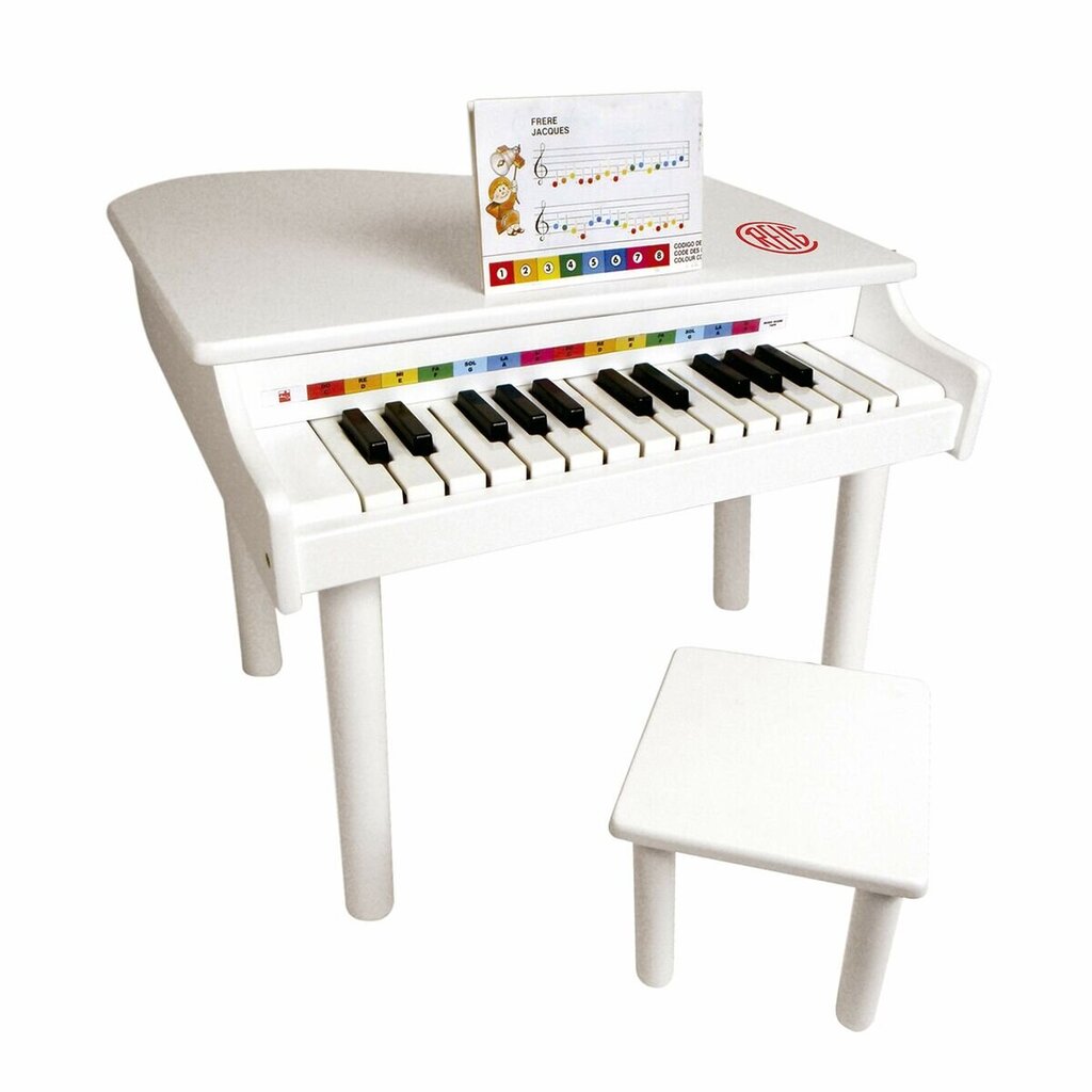 Klavieres Reig Balts Bērnu (49,5 x 52 x 43 cm) цена и информация | Attīstošās rotaļlietas | 220.lv