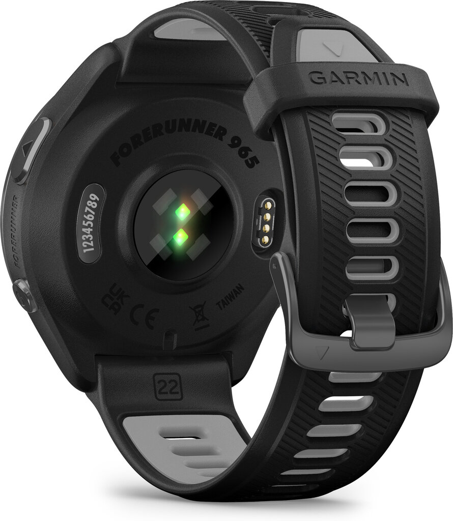 Garmin Forerunner® 965 Black/Powder Grey cena un informācija | Viedpulksteņi (smartwatch) | 220.lv