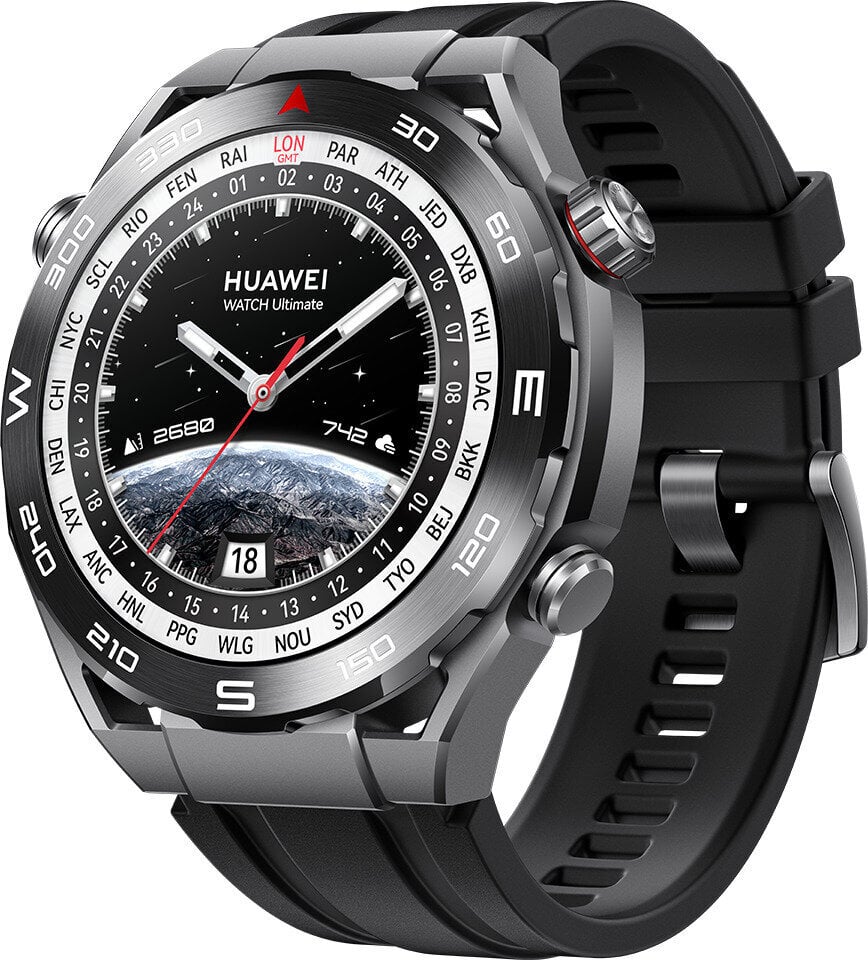 Huawei Watch Ultimate Expedition Black cena un informācija | Viedpulksteņi (smartwatch) | 220.lv