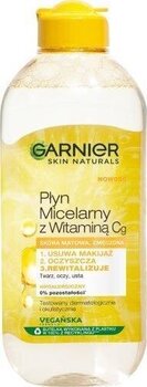 Micelārais ūdens ar vitamīnu Cg Garnier, 400 ml cena un informācija | Sejas ādas kopšana | 220.lv