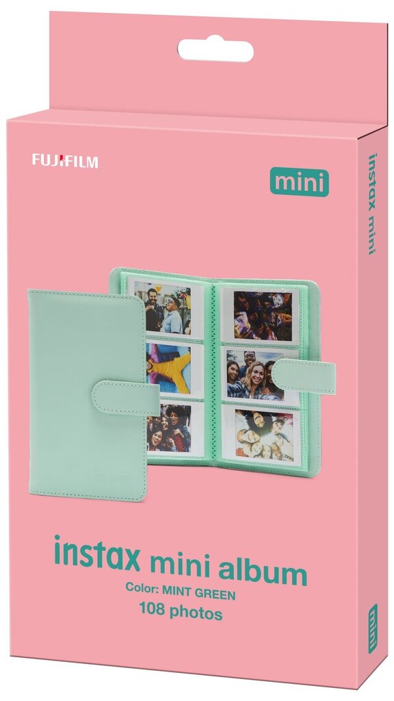 Fotoalbums Mint Green 8,6x5,4 cm цена и информация | Foto rāmji, foto albumi | 220.lv