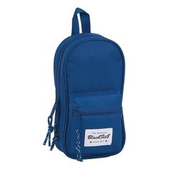 Пенал-рюкзак BlackFit8 Oxford Темно-синий цена и информация | Пеналы | 220.lv