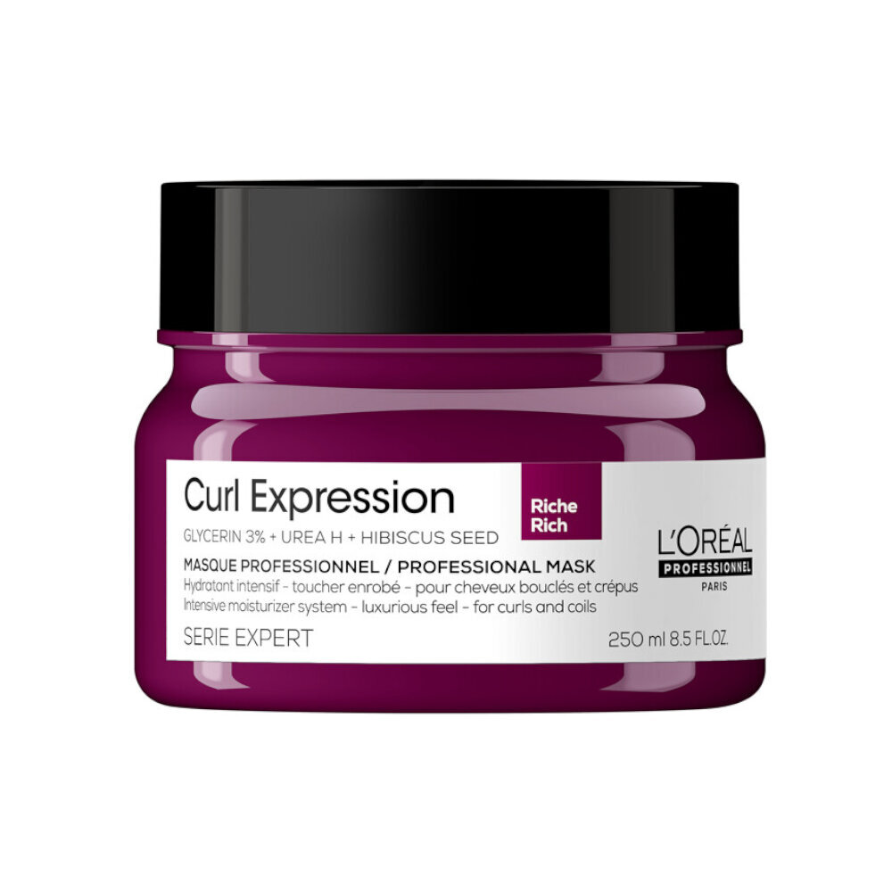 Matu Maska L'Oreal Professionnel Paris Expert Curl Expression Natural Feel (250 ml) cena un informācija | Matu uzlabošanai | 220.lv