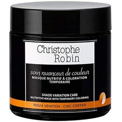 Капиллярная маска Christophe Robin Soin Nuan Chic Copper, полуперманентное окрашивание, 250 мл цена и информация | Распылите крем-спрей на волосы на расстоянии 20-25 см, расчешите их расческой. | 220.lv