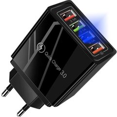 Izoxis Quick Charge 4xUSB cena un informācija | Lādētāji un adapteri | 220.lv