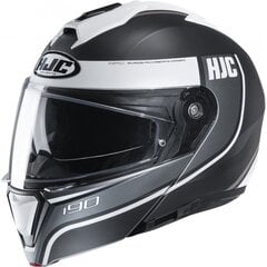 Шлем HJC i90 Черный/Белый (Размер 57-58) цена и информация | Шлемы для мотоциклистов | 220.lv