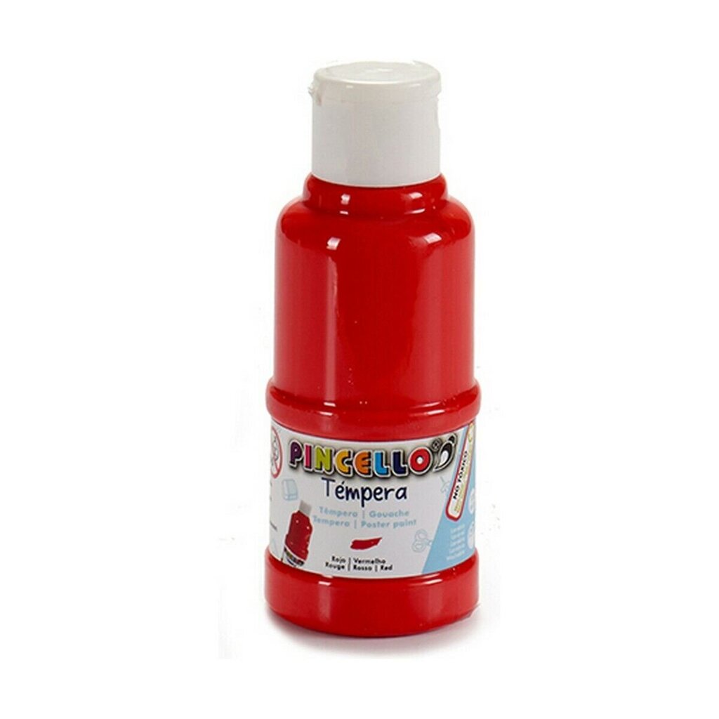 Tempera Sarkans (120 ml) (12 gb.) cena un informācija | Modelēšanas un zīmēšanas piederumi | 220.lv