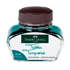 Tintes tvertne Faber-Castell Tirkīzs 30 ml (6 gb.) cena un informācija | Rakstāmpiederumi | 220.lv