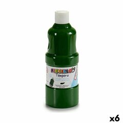 Tempera 400 ml Tumši zaļš (6 gb.) cena un informācija | Modelēšanas un zīmēšanas piederumi | 220.lv