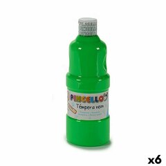 Tempera Neon Zaļš 400 ml (6 gb.) cena un informācija | Modelēšanas un zīmēšanas piederumi | 220.lv