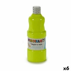 Tempera Neon Dzeltens 400 ml (6 gb.) cena un informācija | Modelēšanas un zīmēšanas piederumi | 220.lv