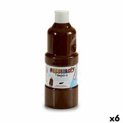 Tempera Brūns 400 ml (6 gb.) cena un informācija | Modelēšanas un zīmēšanas piederumi | 220.lv