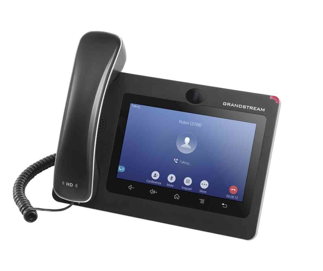 Grandstream Networks GXV3370 IP tālrunis, Melns, 16 līniju LCD Wi-Fi cena un informācija | Stacionārie telefoni | 220.lv