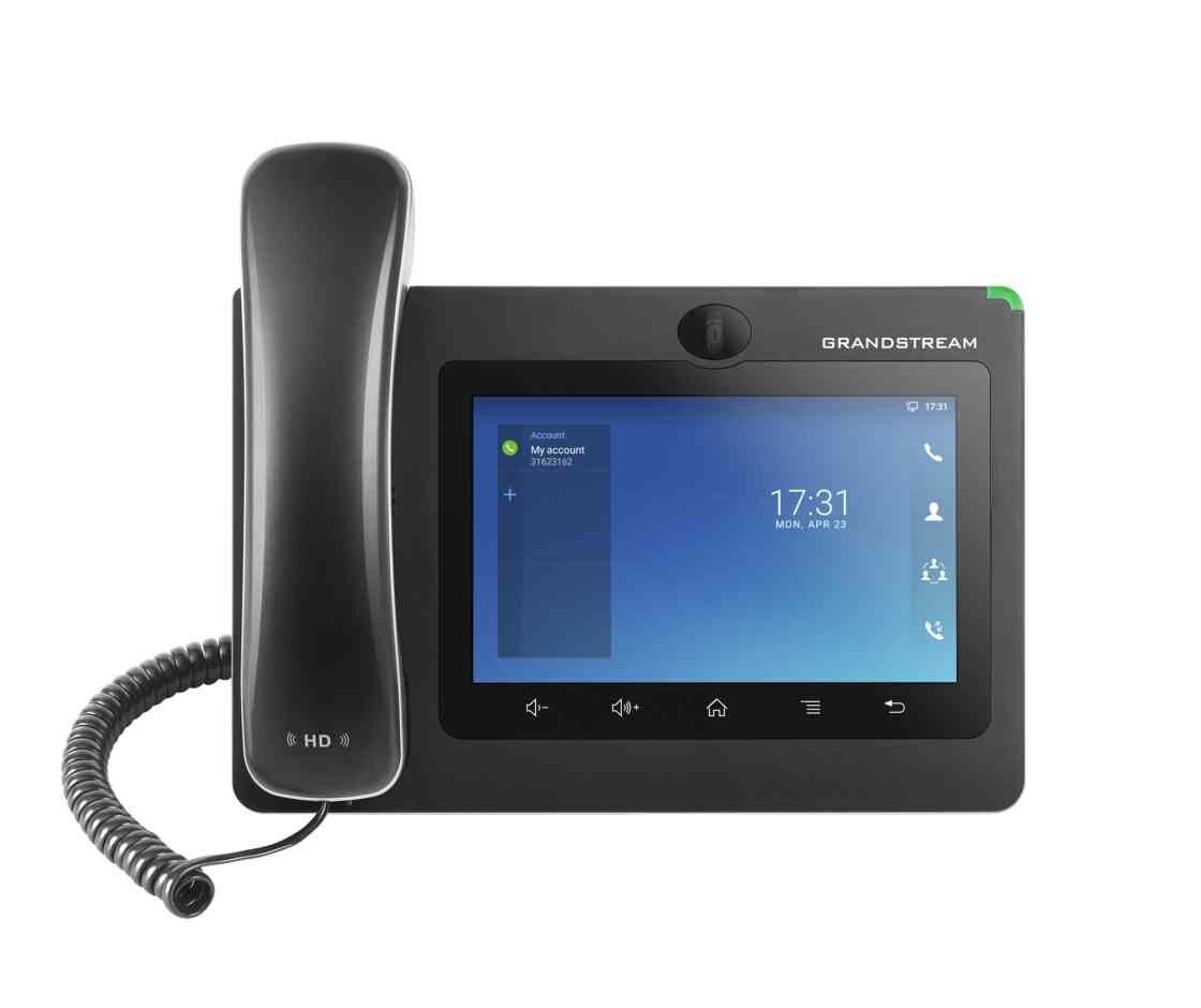 Grandstream Networks GXV3370 IP tālrunis, Melns, 16 līniju LCD Wi-Fi цена и информация | Stacionārie telefoni | 220.lv