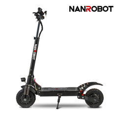 Электросамокат Nanrobot D4+ 2.0, черный цена и информация | Электросамокаты | 220.lv