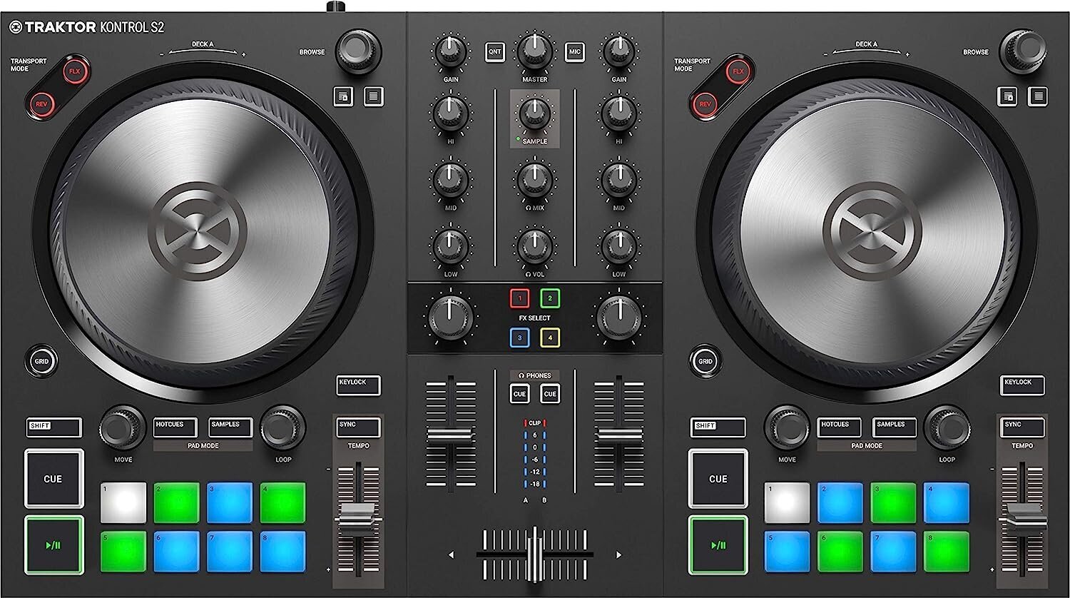 Kontroles DJ Native Instruments Traktor Kontrol S2 MK3 цена и информация | Dj pultis | 220.lv