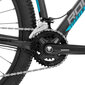 Kalnu velosipēds Rock Machine 29 Torrent 30-29 melns/zils matēts (L) cena un informācija | Velosipēdi | 220.lv