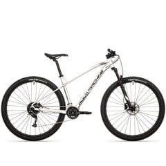 Kalnu velosipēds Rock Machine 29 Manhattan 90-29 sudrabs (M) cena un informācija | Velosipēdi | 220.lv