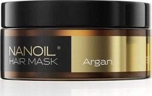 Восстанавливающая капиллярная маска Nanoil Аргановое масло (300 ml) цена и информация | Средства для укрепления волос | 220.lv