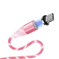 Шнур, кабель, магнитное зарядное устройство со светодиодами телефоном iphone Lightning цена и информация | Кабели для телефонов | 220.lv
