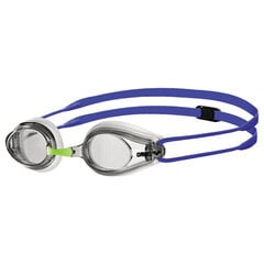 Очки для плавания Arena Track Racing White/Clear/Blue цена и информация | Очки для плавания | 220.lv