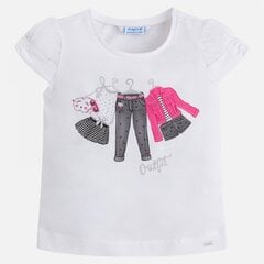 Mayoral t-krekls ar īsām piedurknēm цена и информация | Рубашки для девочек | 220.lv
