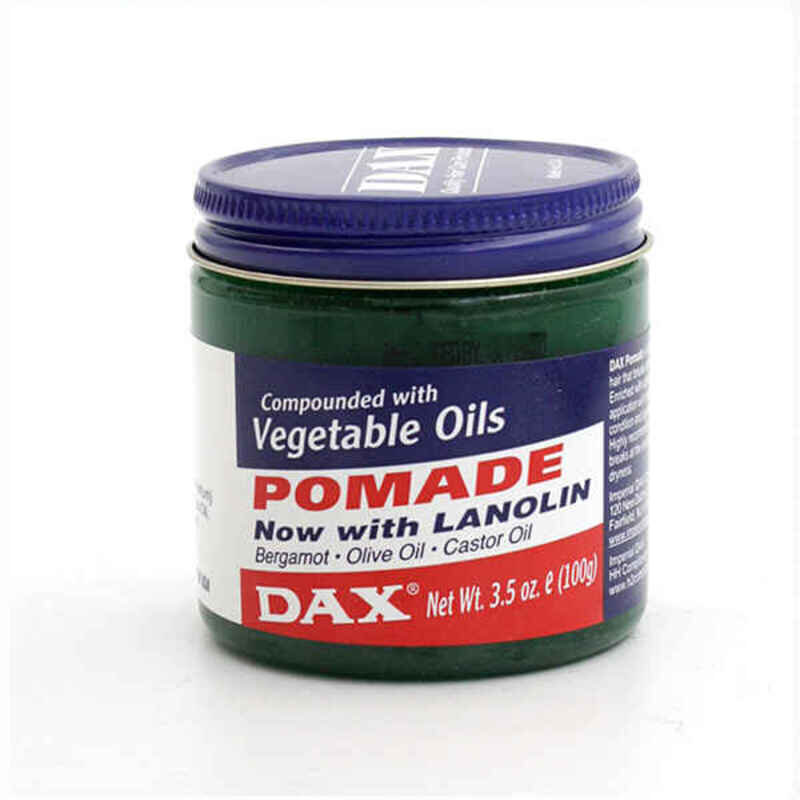 Vasks Vegetable Oils Pomade Dax Cosmetics (100 g) cena un informācija | Matu veidošanas līdzekļi | 220.lv