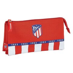 Несессер Atlético Madrid M744 Красный Синий Белый (22 x 12 x 3 cm) цена и информация | Пеналы | 220.lv