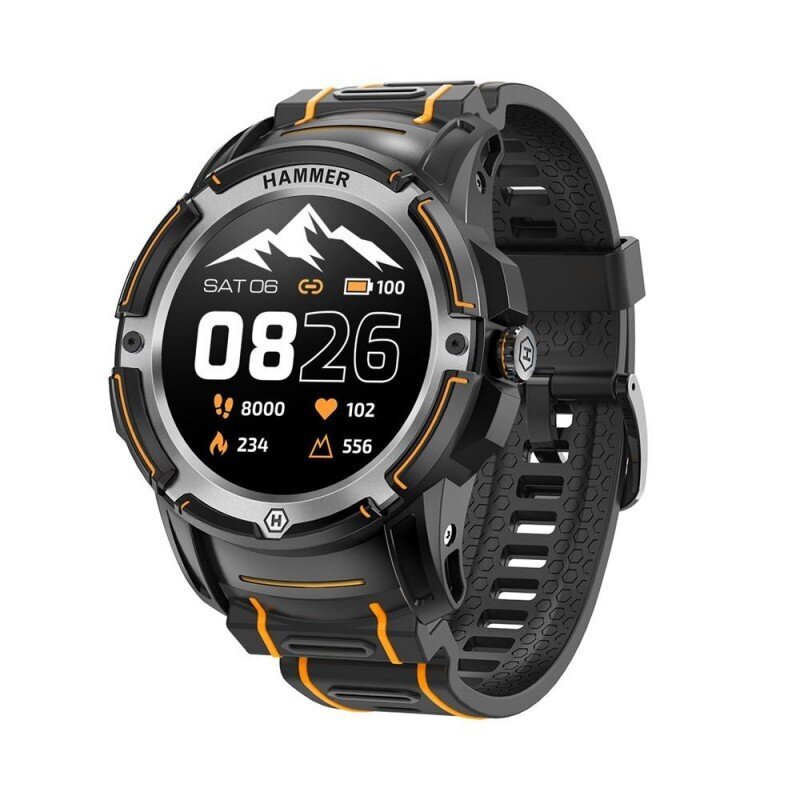 Hammer Watch Plus Black cena un informācija | Viedpulksteņi (smartwatch) | 220.lv